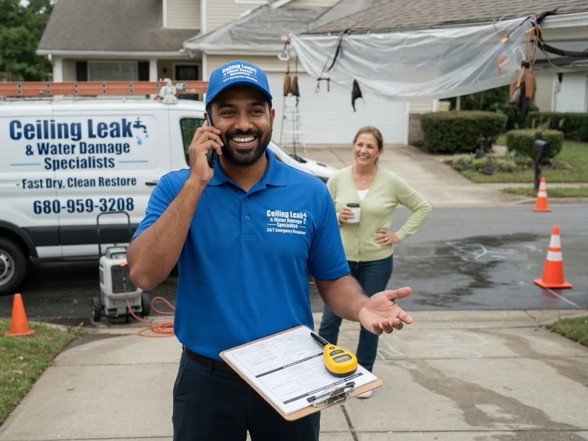 Ceiling Leak Cleanup Lake Village, AR FAQs